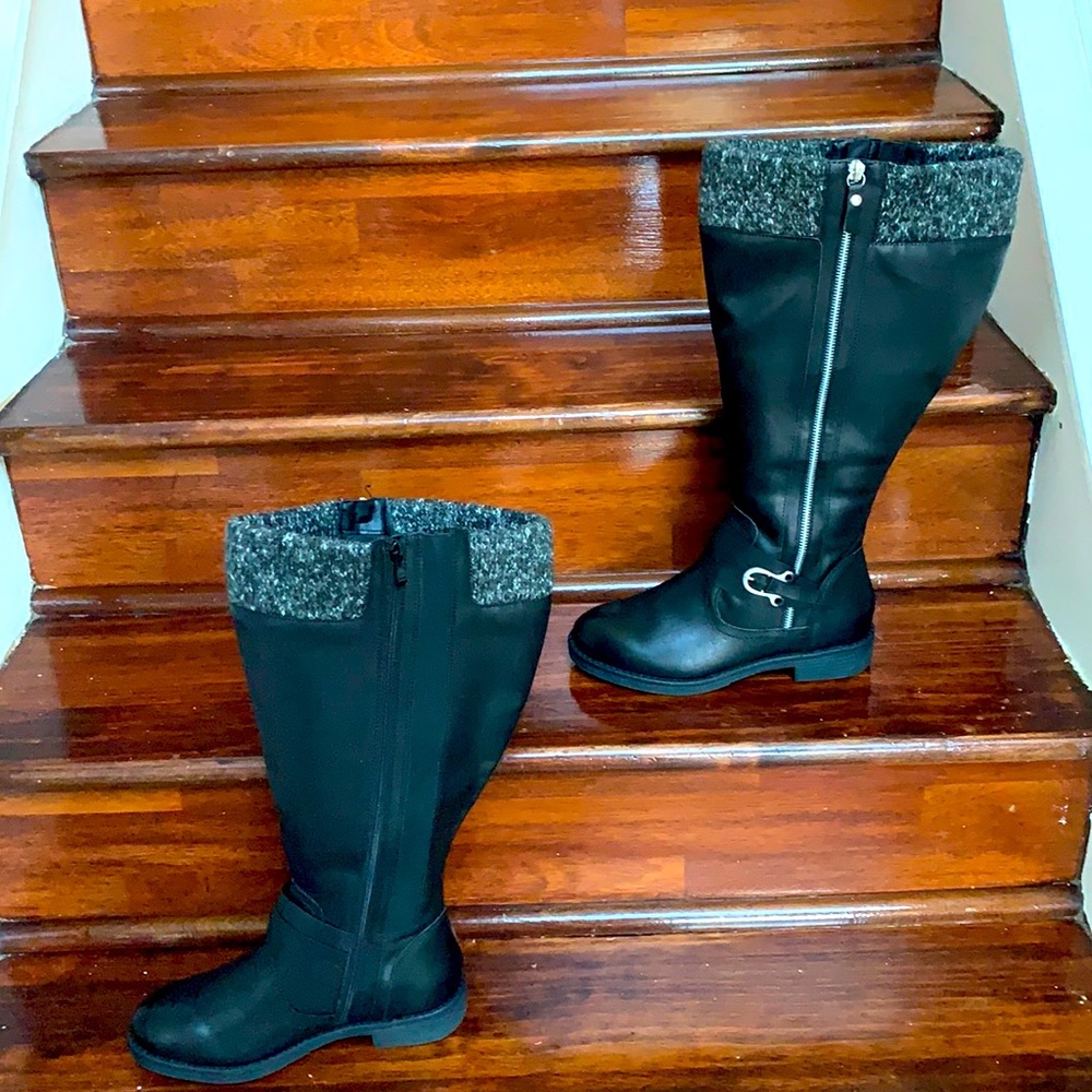 Knee height boots